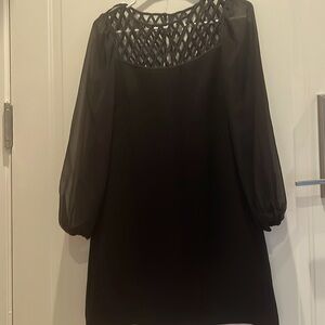 WHBM black dress